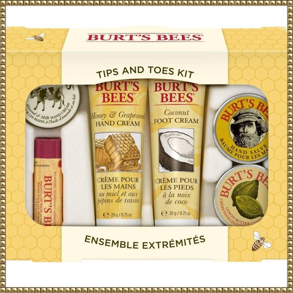 Burt's Bees Other - *SOLD* Burt's Bees Gift Set - Tips and Toes Travel Kit